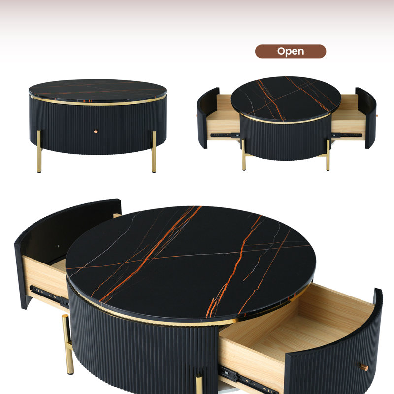 Samion Coffee Table, Black