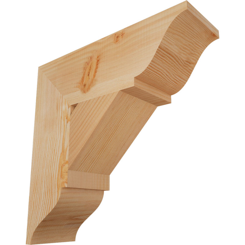Support traditionnel, H 18 po x l 5,5 po x P 18 po, Douglas (lisse)
