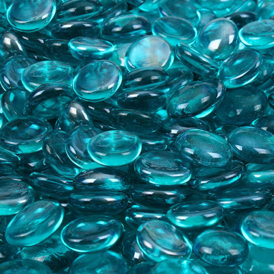 Round Shape Professional Grade Reflective Fire Pit Glass Beads