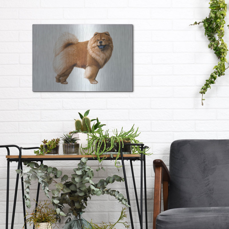 «Chow Chow» par Harro Maass, H 12 po x l 16 po