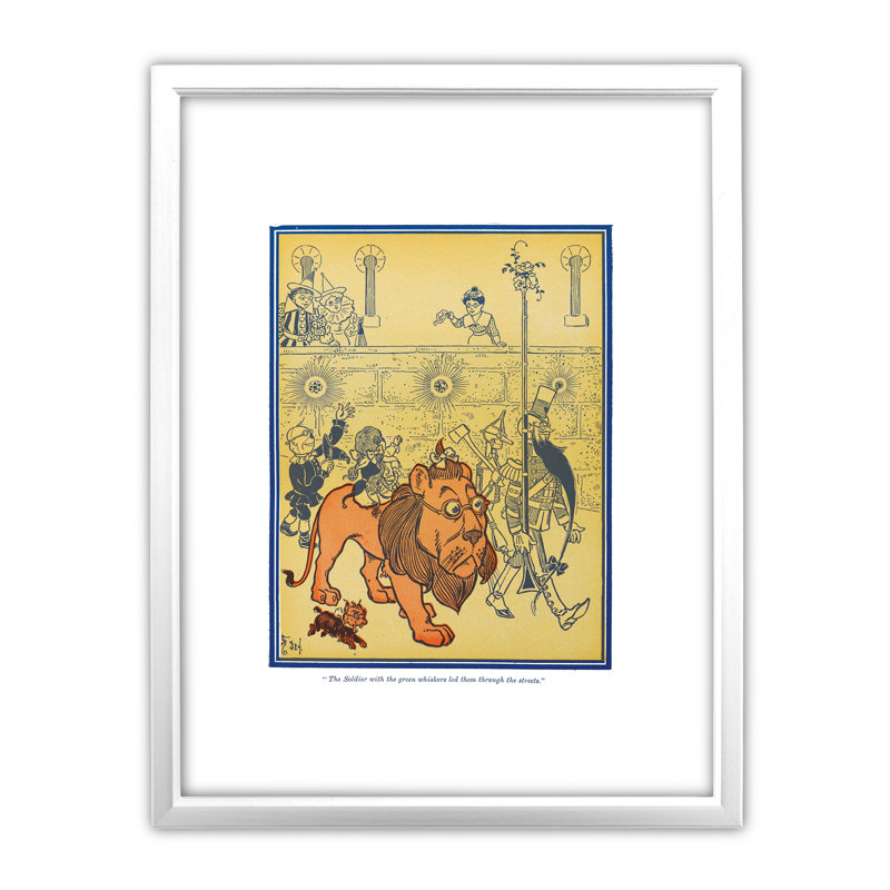 William Wallace Denslow - Single Picture Frame Print, White