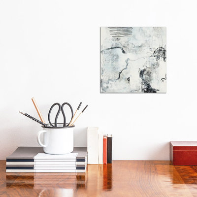 Grigio by Ulyana Stebelska - Wrapped Canvas Painting