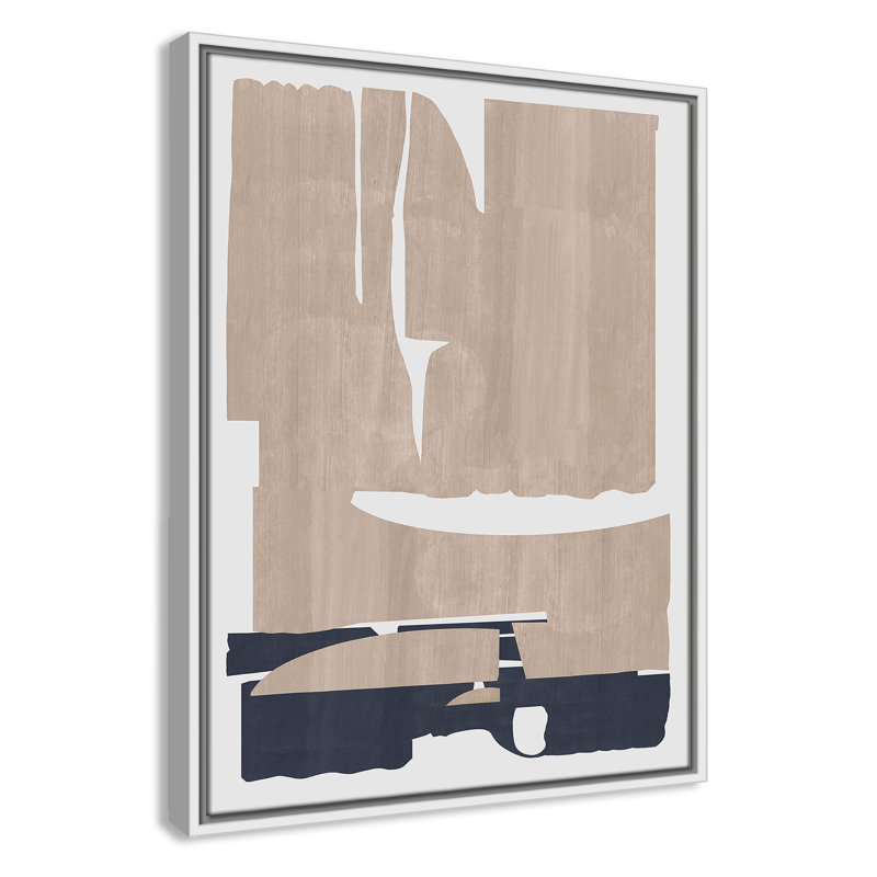 Impression «Deep Golden Brown I» par Cartissi, Toile avec cadre, White Floater, 19.5'' W x 25.5'' H