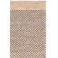 Tapis 675 fibres naturelles beige / noir-681341215
