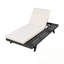 Ensemble de chaise longue avec appui-tête et coussins de salon résistants à l'eau-89908211
