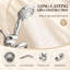 Pomme de douche double à 6 jets avec douchette, acier inoxydable, valve non incluse-109980558