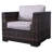 Carmel Wicker Fully Assembled 8 - Person Seating Group with Cushions