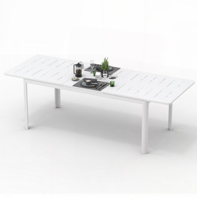 Table de salle à manger extensible pour patio