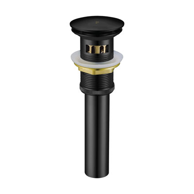 Pop Up Bathroom Sink Drain with Overflow
