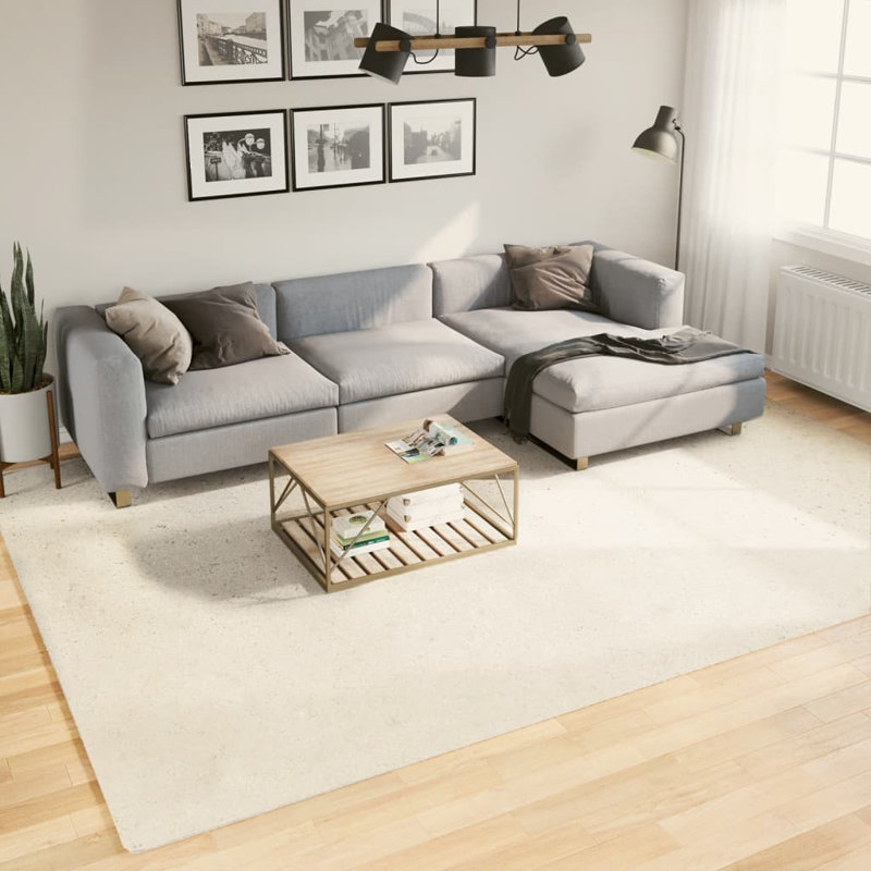 Nadhir Solid Colour Area Rug, Rectangle 240 x 340cm
