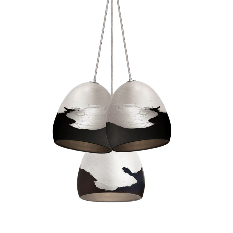 Ombre 3 - Light Pendant, 48" H x 18" W x 18" D
