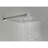12" Rain Shower Head Wall Mounting System, Brass & Stainless Steel, Powerful Water Flow, Bathroom Relaxation, Mounted , Steel Build, Enjoy Relaxing Time, Easy Installation, Comes With Equipment Kit-125519034