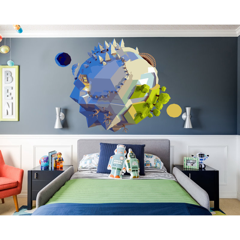 Astrology & Stars Wall Decal, 46" H x 58" W