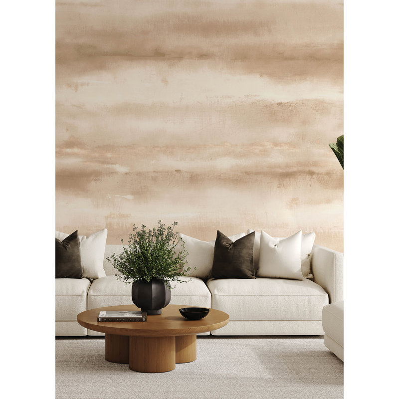 Aveline Neutral Wall Mural, Beige