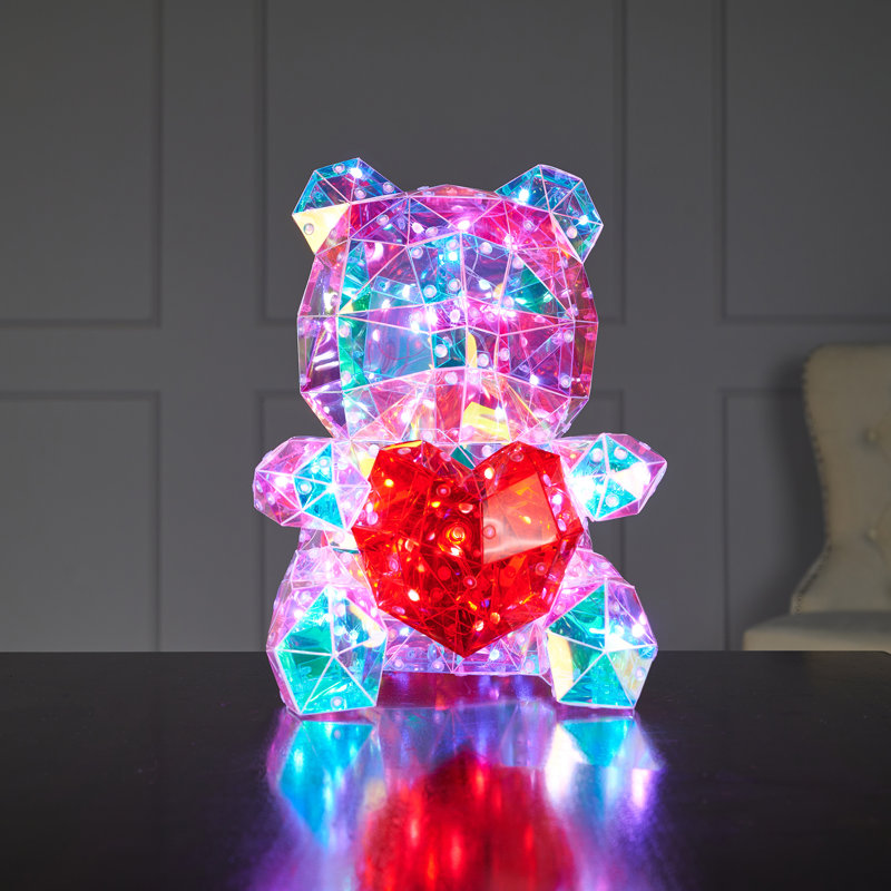 Charmantes lumières DEL d'ours en PET: une lueur délicieuse alimentée par USB
