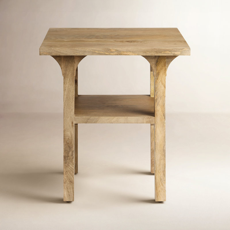 Colmont Solid Wood End Table