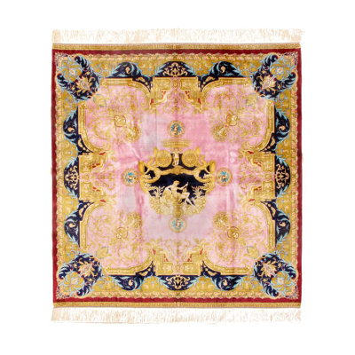 Versace Design Rug 4'9"x 4'9"