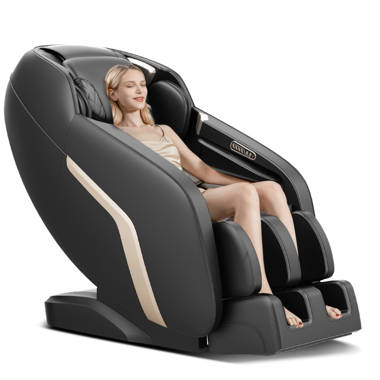 Inbox Zero Upholstered Heated Massage Chair & Reviews