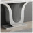 50'' Marble Top Console Table-93762013-93762014