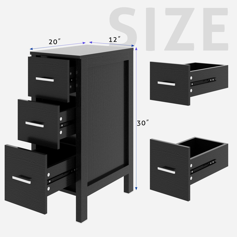 Aidey 72’’ Double Bathroom Vanity Set with Vessel Sink, Manufactured Wood Top, Faucet, Drain, Black, Black