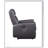 Blane Brown Top Grain Leather Match Power Motion Recliner With Adjustable Comfort And Elegant Design