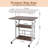 32" Computer Desks with Storage Shelves