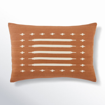Estela Rectangular Cotton Pillow Cover & Insert
