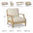  Arikka Eucalyptus Outdoor Lounge Chair