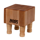 BoosBlock® 4" Thick Butcher Block Cutting Board with Legs