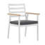 Fardy 4 - Person Patio Dining Set Round Table with Cushions Included