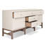 Buffet Hakana Ruthe - Raphia noir-942813998