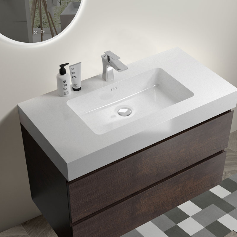 Ensemble de meuble-lavabo simple 35,8 po Lynkin