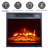 Stephan 31.77'' W Electric Fireplace with 4776 BTU
