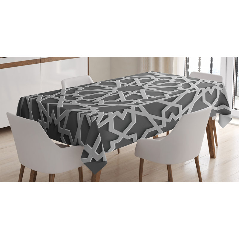 Moroccan Tablecloth, 90" L x 60" W