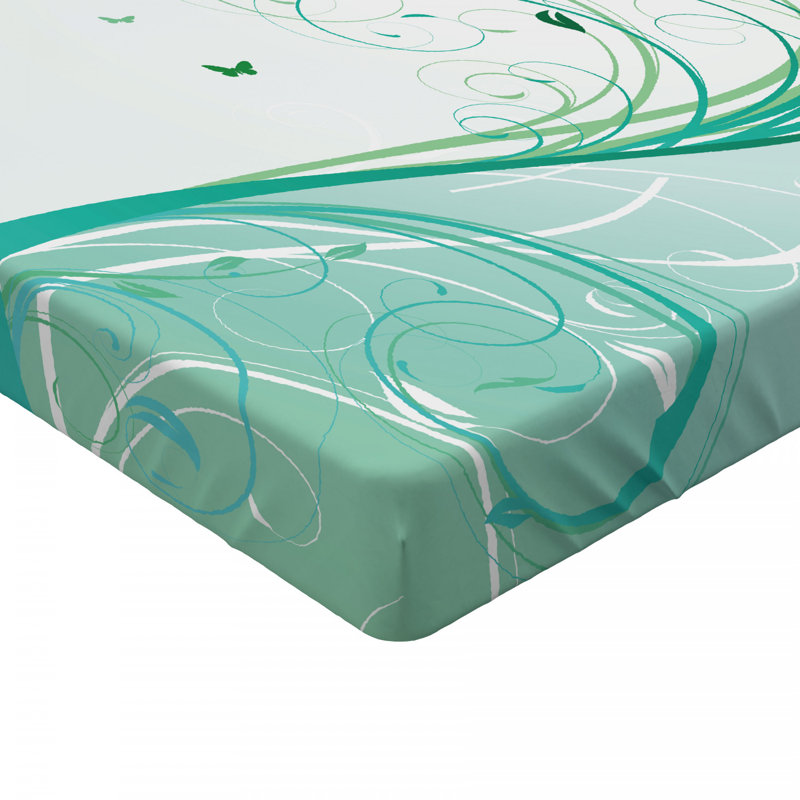 Microfiber Patterned Fitted Sheet, Full Fitted Sheet