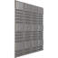 Panneau mural décoratif 3D empilé l 19 5/8 po x H 19 5/8 po, acier foncé métallique (couvre 2,67 pieds carrés)-123529791