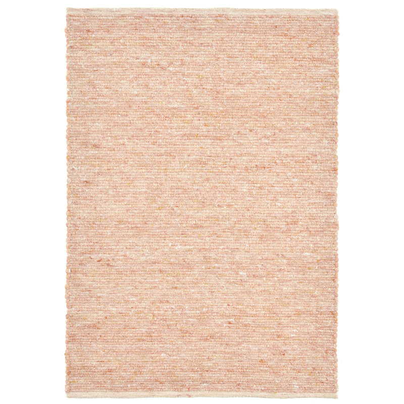Solid Colour Handmade Area Rug, Rectangular 70 x 130cm