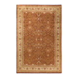 Classic One-of-a-Kind 6'1" X 9'2" Hand Knotted Area Rug