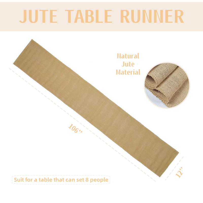 Chemin de table Natural