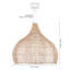 Luminaire suspendu à 1 lumière Braegyn-1376102025