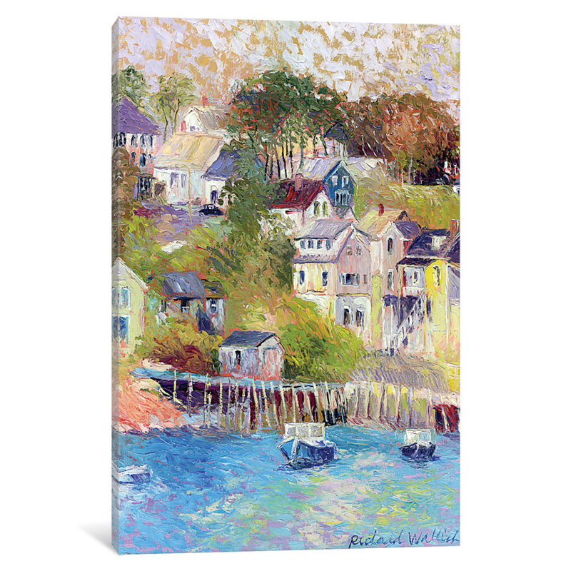«Maine» par Richard Wallich - Gallery - Estampe numérique sur toile tendue, H 18 po x l 26 po x P 1,5 po, Toile tendue