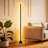 57" Dimmable LED Novelty Corner Floor Lamp with Remote and APP Control
