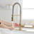 GAWEZA Pull Down Touchless Kitchen Faucet-91134376