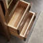 Vitrine simple en bois massif