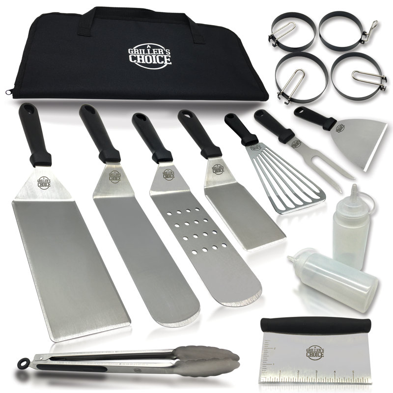 Stainless Steel Dishwasher Safe Griddle Set