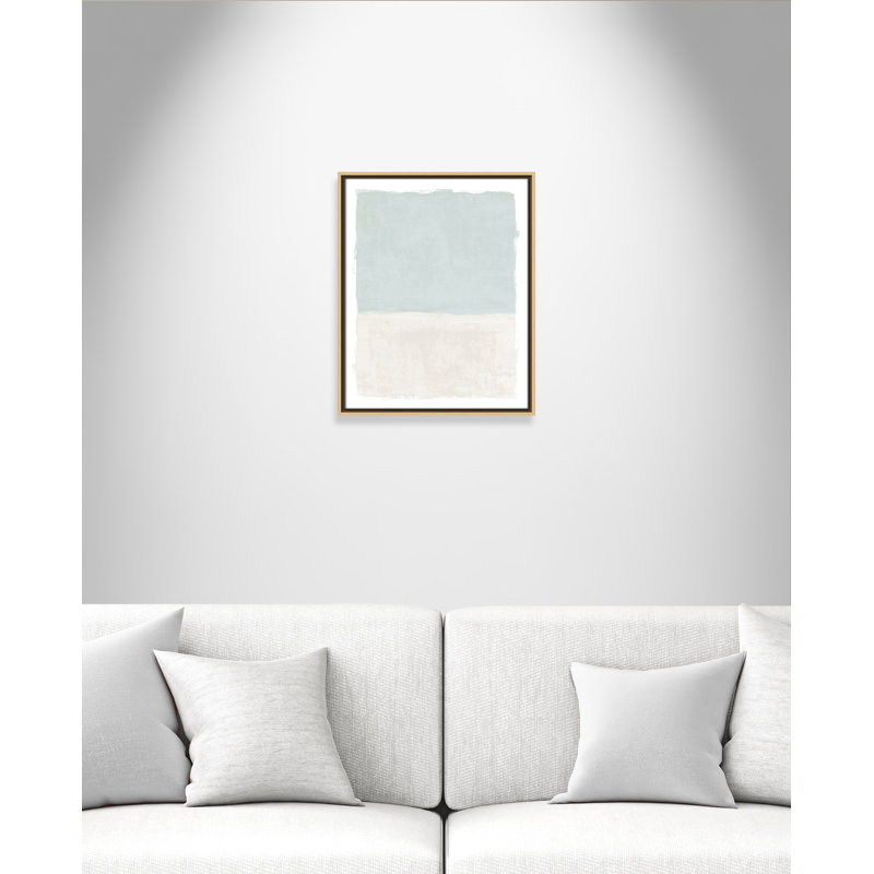 Ocean Tides I Print by Natalie Carpentieri, Natural Floater, 17.5'' W x 21.5'' H