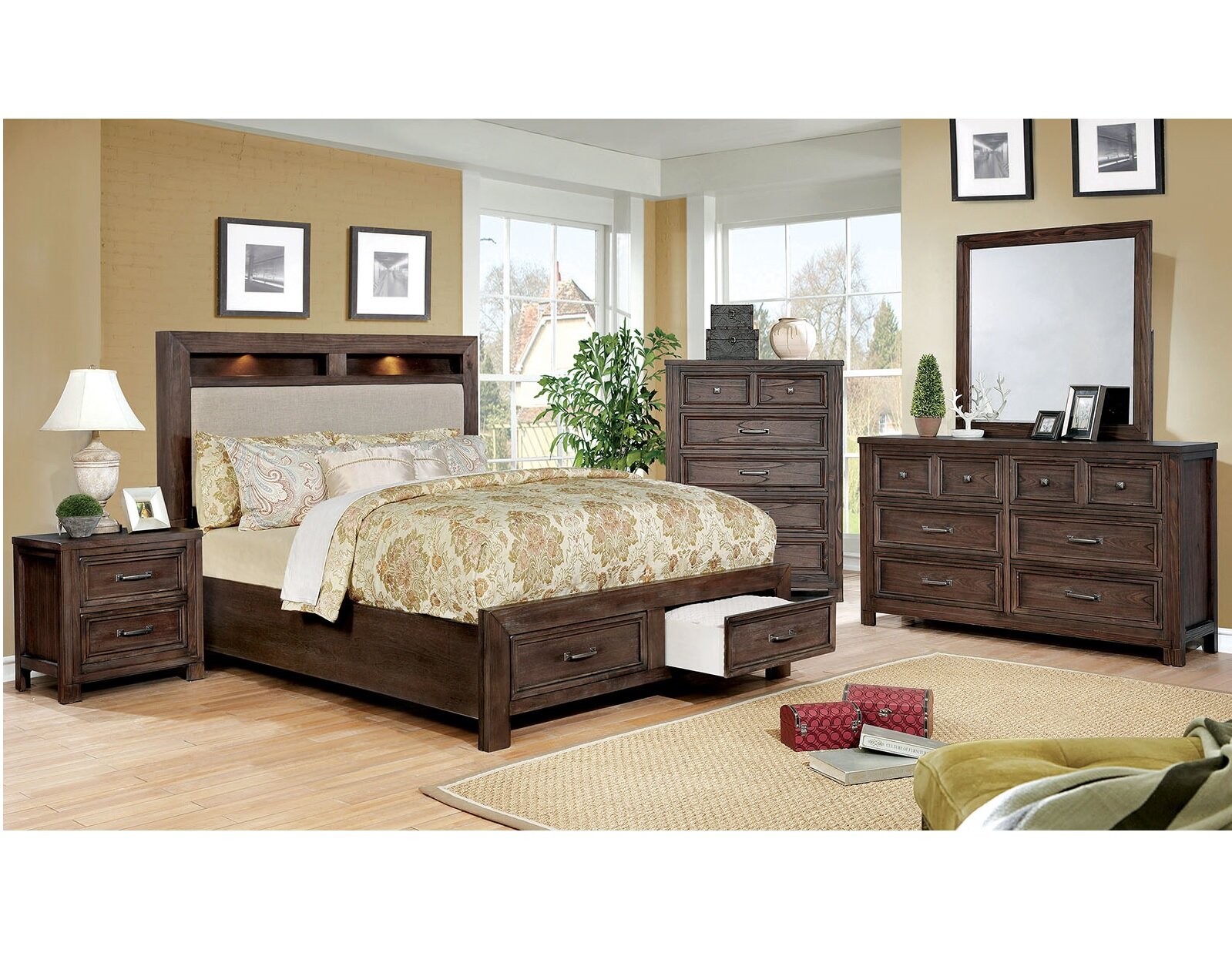 Rosalind Wheeler Ertha Platform Configurable Bedroom Set & Reviews ...