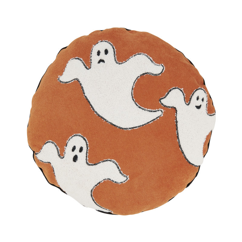 Ghost Poly Filled Throw Pillow