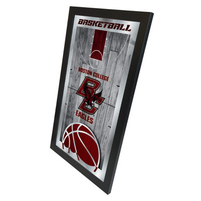« basket mirror », impression encadrée NCAA