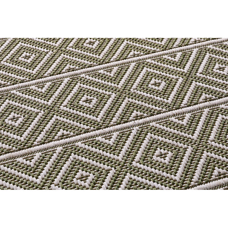 Elisha Striped Indoor / Outdoor Area Rug, Square 200cm